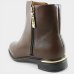 Bota Vizzano Cano Baixo Feminina - Marrom