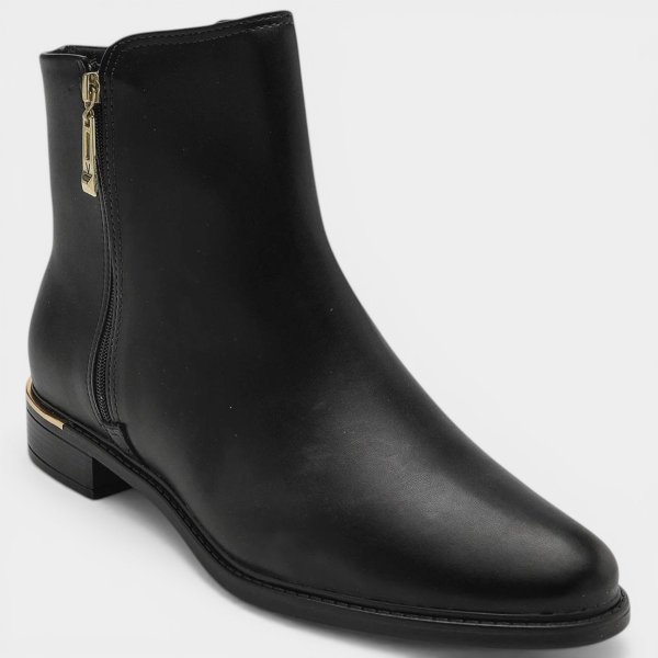 Bota Vizzano Cano Baixo Feminina - Preto