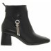 Bota Vizzano Detalhe Strass Cano Baixo Feminina - Preto