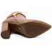 Bota Vizzano Zurique Cano Baixo Feminina - Marrom