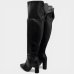 Bota Vizzano Over Cano Alto Feminina - Preto