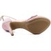 Sandália Vizzano Salto Fino Tira Brilho Feminina - Ouro Rosado