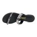 Rasteira Vizzano Strass Tira Pronta Feminina - Preto