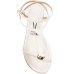 Rasteira Vizzano Detalhe Feminina - Off White