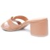 Tamanco Vizzano H Salto Bloco Feminino - Caramelo