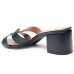 Tamanco Vizzano H Salto Bloco Feminino - Preto