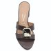 Tamanco Vizzano Detalhe Salto Bloco Feminino - Marrom