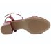 Sandália Vizzano Salto Médio Feminina - Marsala