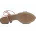 Sandália Vizzano Salto Médio Feminina - Nude