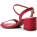 Sandália Vizzano Salto Médio Feminina - Vermelho