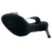 Tamanco Vizzano Tiras Vinil Silicone Transparente - Preto