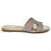 Rasteira Vizzano H Tela Paris Feminina - Dourado