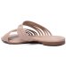 Rasteira Vizzano Multi Tiras Feminina - Bege