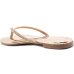 Rasteira Vizzano Metalizada Strass Feminina - Ouro Rosado
