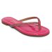 Rasteira Vizzano Strass Verniz Brilho Feminina - Pink