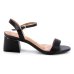 Sandália Vizzano Lisa Salto Bloco Feminina - Preto