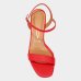 Sandália Vizzano Lisa Salto Bloco Feminina - Vermelho