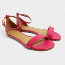 Rasteira Vizzano Básica Com Traseiro Feminina - Rosa Rasteira Vizzano Básica Com Traseiro Feminina - Rosa