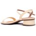 Sandália Vizzano Salto Bloco Baixo Casual Feminina - Amarelo