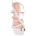 Sandália Vizzano Salto Baixo Detalhes Feminino - Cinza 