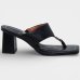 Tamanco Vizzano Básico Salto Bloco Feminino - Preto