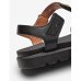 Rasteira Vizzano Tachas Tratorada Feminina - Preto