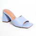 Tamanco Vizzano Salto Bloco Color - Jeans