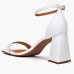 Sandália Vizzano Salto Médio Feminina - Branco