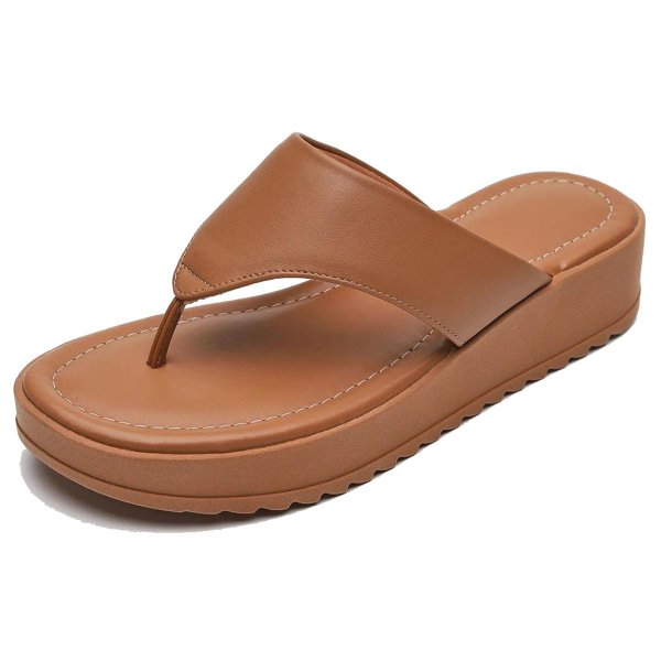 Tamanco Vizzano Flat Feminino - Caramelo