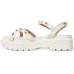 Sandália Vizzano Detalhes Flatform Feminina - Cinza