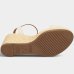 Sandália Anabela Vizzano Detalhe Fivela Feminino - Off White