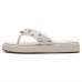 Chinelo Vizzano Flat Spikes Feminino - Off White Chinelo Vizzano Flat Spikes Feminino - Off White