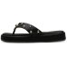 Chinelo Vizzano Flat Spikes Feminino - Preto