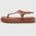 Papete Vizzano Flat Detalhe Feminino - Marrom