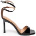 Sandália Vizzano Salto Alto Verniz Feminina - Preto