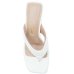 Tamanco Vizzano Básico Salto Alto Feminino - Off White