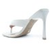 Tamanco Vizzano Básico Salto Alto Feminino - Off White
