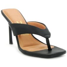 Tamanco Vizzano Básico Salto Alto Feminino - Preto