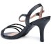 Sandália Vizzano Croco Detalhe Feminina - Preto