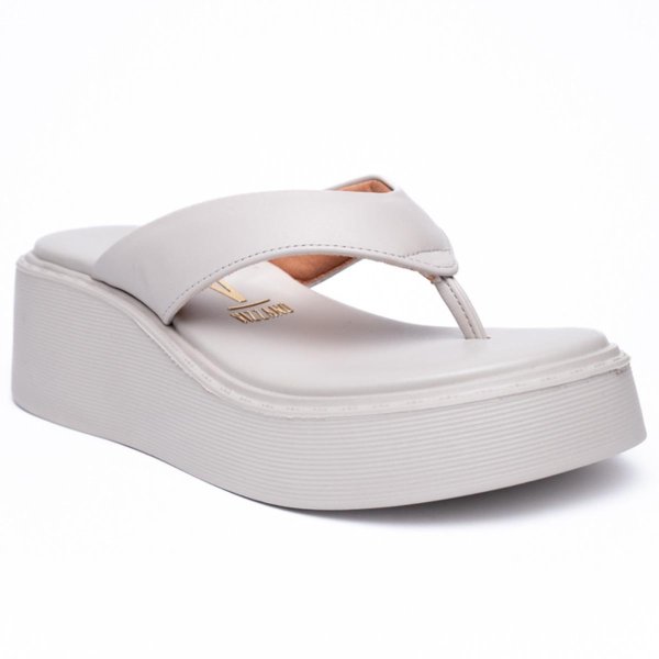 Chinelo Vizzano Flat Feminino - Cinza