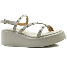 Sandália Plataforma Vizzano Strass Feminino - Branco Sandália Plataforma Vizzano Strass Feminino - Branco