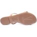 Rasteira Vizzano Detalhe Dourado Feminina - Caramelo