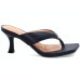 Tamanco Vizzano Salto Baixo Feminino - Preto