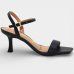 Sandália Vizzano Salto Baixo Feminino - Preto