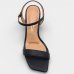 Sandália Vizzano Salto Baixo Feminino - Preto