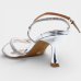 Sandália Vizzano Salto Baixo Strass Feminino - Prata