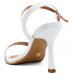 Sandália Vizzano Salto Fino Feminina - Off White