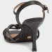 Sandália Vizzano Strass Salto Médio Feminina - Preto