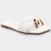 Rasteira Vizzano Detalhe Anel Feminina - Off White