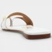 Rasteira Vizzano Detalhe Anel Feminina - Off White